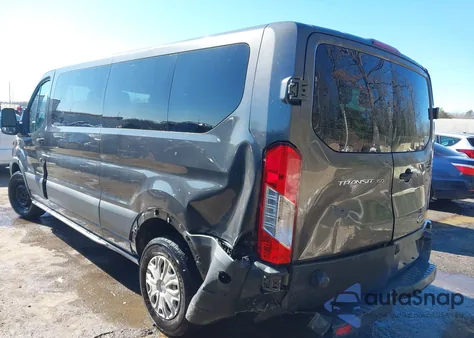 2017 Ford Transit Xlt z USA, uszkodzony, nr VIN 1FBZX2ZM0HKB13343